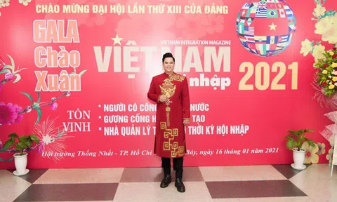 Doanh nhân Lê Quốc Kháng nhận bằng khen 'Doanh nhân cống hiến sáng tạo 2020'