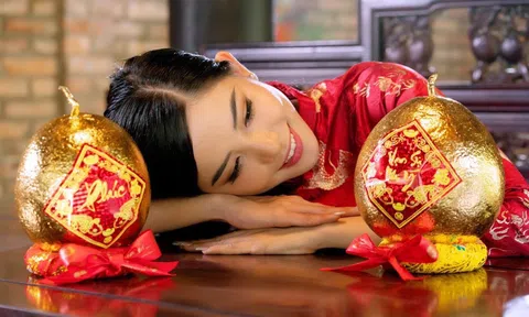 Đặc sản bưởi vàng chưng Tết Tân Sửu đang gây sốt