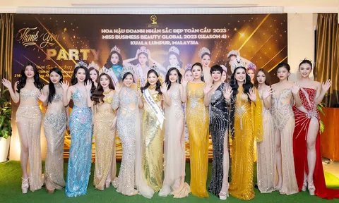 Sau chung kết tại Malaysia, Hoa hậu và Á hậu cuộc thi Hoa hậu Doanh nhân Sắc đẹp Toàn cầu 2023 được trao bằng chứng nhận