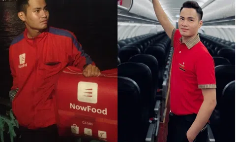 Cô giáo hàng không giúp chàng shipper chạm tới ước mơ bay