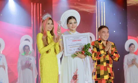 Doanh nhân Văn Ngọc Anh đạt danh hiệu Người Đẹp Áo Dài - Hoa hậu Doanh nhân Việt Nam Toàn cầu 2024