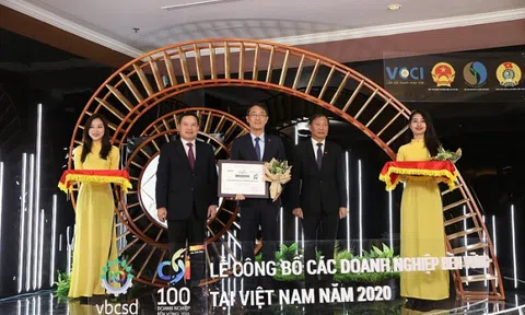Ngân hàng Shinhan Việt Nam: Xứng danh Top 100 doanh nghiệp bền vững Việt Nam 2020