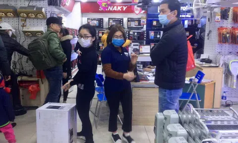 Nhu cầu thiết bị sưởi ấm ‘nóng’ trong ngày rét buốt