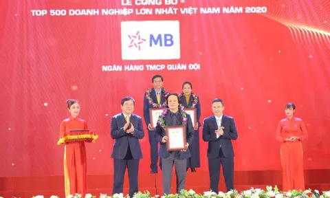 Nhờ chuyển đổi số, MB lọt top 30 doanh nghiệp lớn nhất Việt Nam