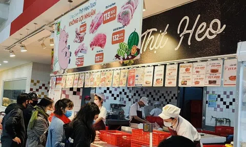 Phục vụ mùa Tết, siêu thị GO! / Big C bán thịt lợn tươi không lợi nhuận