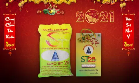 Các loại gạo đặc sản thành quà Tết độc lạ