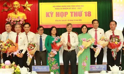 Thủ tướng phê chuẩn kết quả bầu 3 Phó Chủ tịch UBND tỉnh Đồng Nai