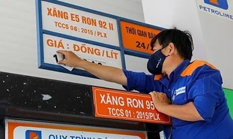 Giá xăng trong nước điều chỉnh giảm nhẹ từ ngày 12/4/2021