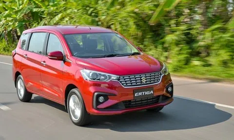 Giá lăn bánh xe Suzuki Ertiga mới nhất ngày 23/8/2021: Ưu đãi giá trị hấp dẫn