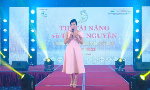 Doanh nhân Nguyễn Thị Tiếp tỏa sáng với dự án thiện nguyện tại “Nữ hoàng Doanh nhân đất Việt 2022”