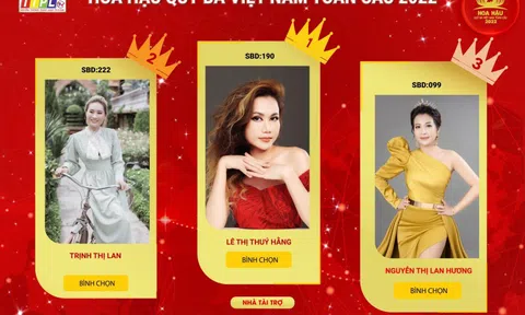 Hành trình tìm kiếm “Người đẹp được yêu thích nhất” tại Hoa hậu Quý bà Việt Nam Toàn cầu 2022 đã chính thức bắt đầu