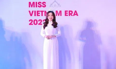 Hoa hậu Vũ Ngọc Anh khoe sắc trong buổi casting “Hoa hậu Việt Nam Thời đại 2022”