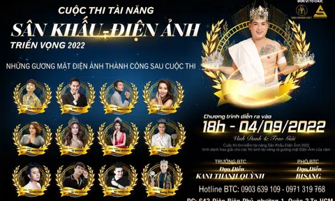 Khởi động cuộc thi “Tài năng sân khấu - điện ảnh triển vọng 2022”