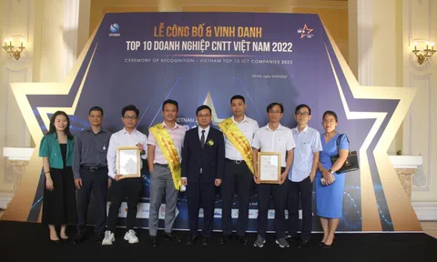 EVNICT lọt TOP 10 doanh nghiệp CNTT Việt Nam năm 2022