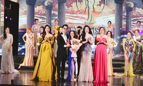 Ngắm nhìn nhan sắc tân á hậu 2 Đào Mộng Hoàng Nga tại chung kết Hoa hậu Doanh nhân Châu Á Việt Nam