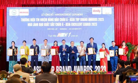 NHA KHOA VIỆT MỸ VINH DỰ NHẬN GIẢI THƯỞNG “TOP 10 THƯƠNG HIỆU TÍN NHIỆM HÀNG ĐẦU CHÂU Á 2023”