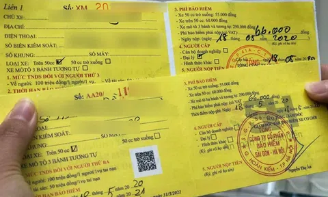 Một số quy định mới về bảo hiểm xe máy, ô tô bắt buộc