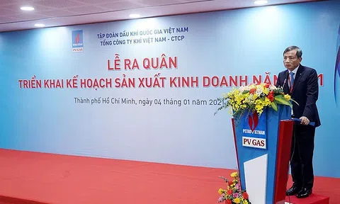 PV GAS tổ chức Lễ ra quân triển khai kế hoạch 2021 về sản xuất kinh doanh
