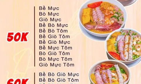BÚN RIÊU HẢI SẢN VƯƠNG THỦY – SỰ LỰA CHỌN HOÀN HẢO