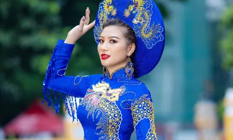 Tình yêu của NTK Khôi Nguyễn dành cho tà áo dài Việt Nam