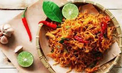 Cách làm khô gà lá chanh nhâm nhi đầu xuân