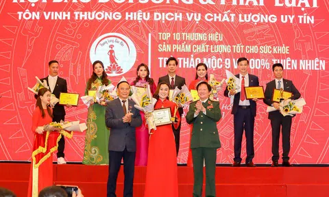 Trà Thảo Mộc 9 Vị 100% Thiên Nhiên Vinh Dự Đạt Giải Thưởng “Top 10 Thương Hiệu Sản Phẩm Dịch Vụ Uy Tín Chất Lượng” Năm 2021