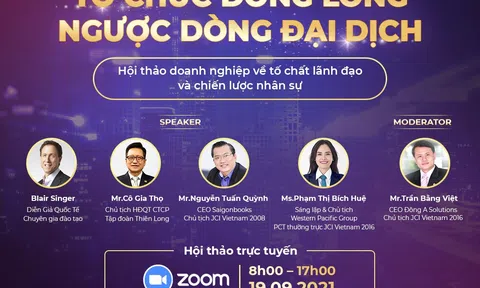 TỔ CHỨC ĐỒNG LÒNG NGƯỢC DÒNG ĐẠI DỊCH