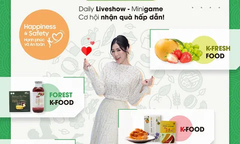 Tổ chức Hội chợ K-Food nơi có thể trải nghiệm các sản phẩm nông nghiệp khác nhau của Hàn Quốc