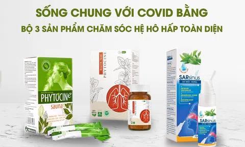 CHĂM SÓC VÀ BẢO VỆ HỆ HÔ HẤP KHỎE MẠNH VỚI BỘ 3 SẢN PHẨM MANG THƯƠNG HIỆU PHYTOCINE ĐỂ SỐNG CHUNG AN TOÀN VỚI ĐẠI DỊCH