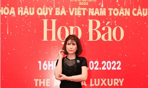 Doanh nhân Vũ Thị Thanh Thúy cùng hành trình thử thách bản thân tại Hoa hậu Quý bà Việt Nam Toàn cầu 2022