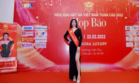 Doanh nhân Đinh Mỹ Tiên mong muốn thử sức tại cuộc thi nhan sắc Hoa hậu Quý bà Việt Nam Toàn cầu 2022