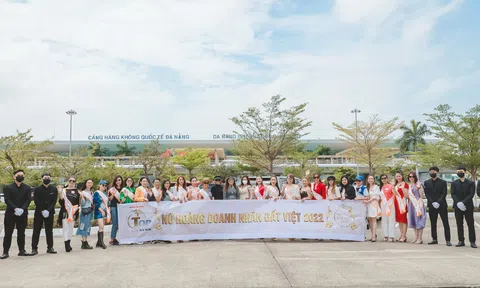 Trưởng BTC Đặng Gia Bena hào hức chào đón các thí sinh “Nữ hoàng doanh nhân đất Việt 2022”