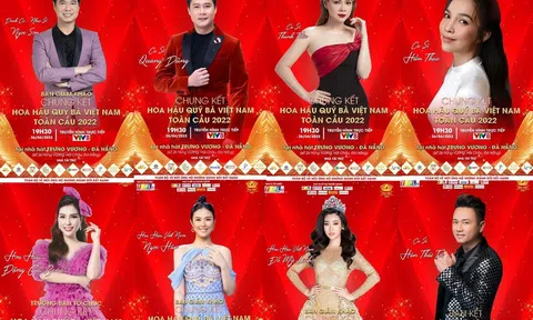 Hàng loạt sao Việt đình đám hưởng ứng đêm chung kết “Hoa hậu Quý bà Việt Nam toàn Cầu 2022