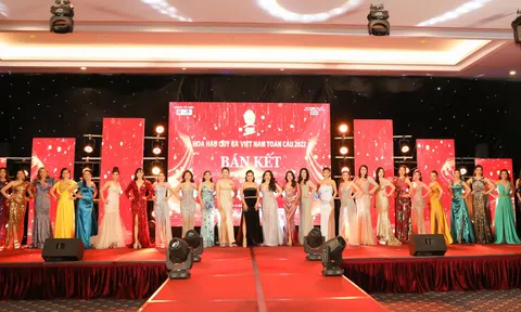 Đêm bán kết toàn Quốc cuộc thi "Hoa hậu Quý bà Việt Nam Toàn cầu 2022"