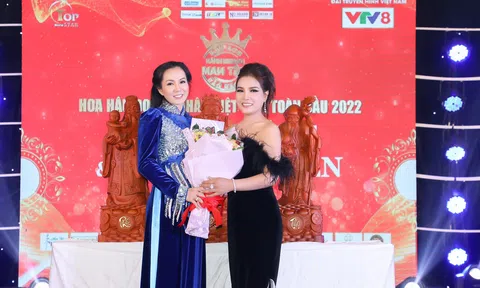 Doanh nhân Võ Thị Ngọc Giàu lan tỏa tấm lòng nhân ái trong đêm thi Tài năng – Thiện nguyện Hoa hậu Doanh nhân Việt Nam Toàn cầu mùa 2