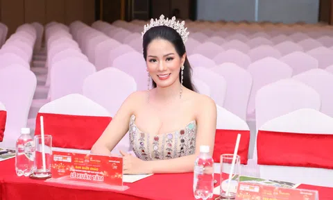 Á hậu Lê Xuân Tâm háo hức chờ đợi thí sinh đăng quang Hoa hậu Doanh nhân Việt Nam Toàn cầu 2022