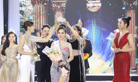 Doanh nhân Vũ Khánh Hòa đăng quang ngôi vị Á hậu 1 Hoa hậu Doanh nhân Việt Nam Toàn cầu 2022