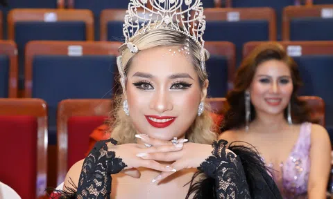 Hoa hậu thiện nguyện Trịnh Lan Trinh xuất hiện rực rỡ tại “ghế nóng” chung kết Hoa hậu Doanh nhân Việt Nam Toàn cầu 2022