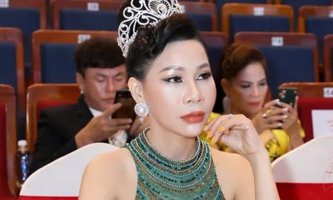 Á hoàng Nguyễn Thị Kim Âm tham gia chấm thi Chung kết Hoa hậu Doanh nhân Việt Nam Toàn cầu 2022