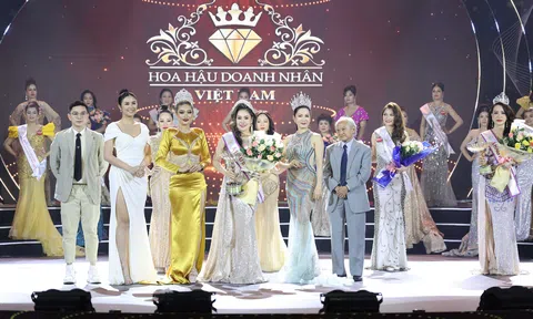 Doanh nhân Lê Thị Ngọc Châu đăng quang ngôi vị Á hậu 2 cuộc thi HHDN Việt Nam 2022