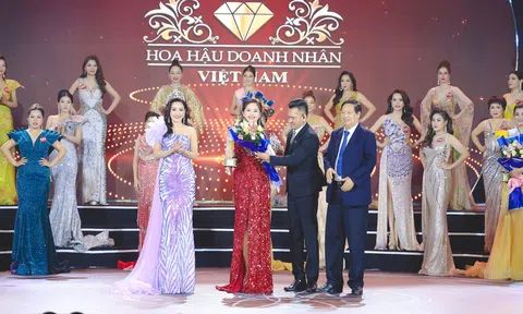 Danh hiệu Người đẹp có nụ cười đẹp Hoa hậu Doanh nhân Việt Nam 2022 chính thức được trao cho doanh nhân Nguyễn Thị Tình