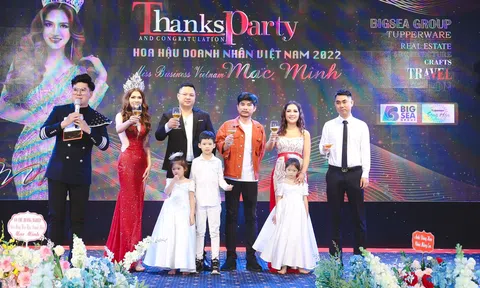 Lộng lẫy đêm Thanks Party & Debut của tân Hoa hậu Mạc Thị Minh