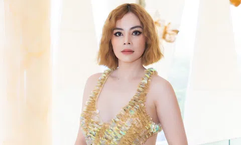 Diện mạo khác lạ của người đẹp Mỹ Thương tại họp báo Hoa hậu Doanh nhân Việt Nam 2023