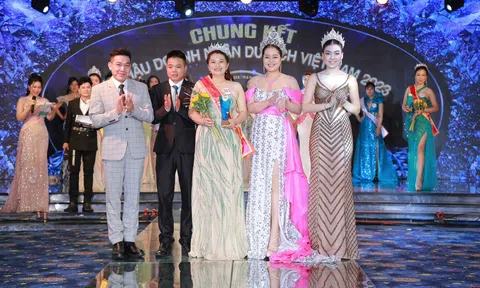 Doanh nhân Trần Thị Thái Hòa chính thức được gọi tên cho danh hiệu Á hậu 3 Hoa hậu Doanh nhân Du lịch Việt Nam 2023