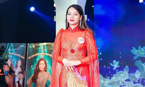 Lê Thị Hải chủ nhân danh hiệu Người đẹp dạ hội Hoa hậu Doanh nhân Du lịch Việt Nam 2023