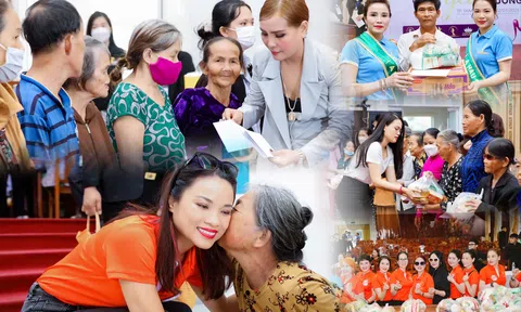 Hành trình trao yêu thương tại cuộc thi Hoa hậu Doanh nhân Châu Á Việt Nam 2023
