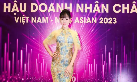 Hoa hậu Võ Thu Sương ngồi ghế cố vấn Hoa hậu Doanh nhân Châu Á Việt Nam 2023