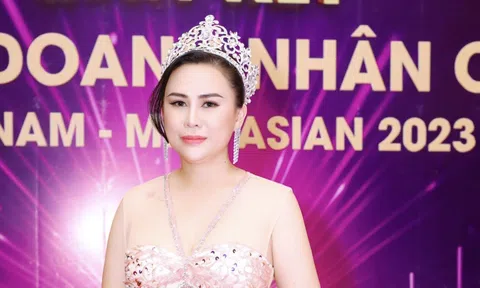 Hoa hậu thiện nguyện Lý Kim Ngân ngồi ghế giám khảo bán kết Miss Asian 2023