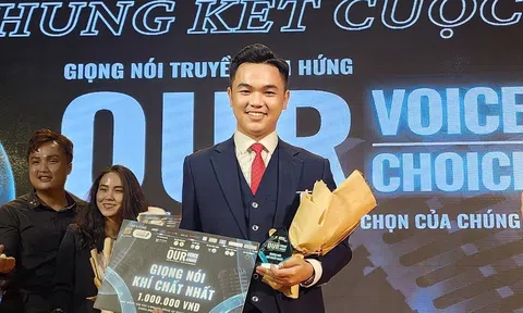 Thí sinh Nhật Nam xuất sắc giành ngôi vị Giọng nói Khí chất tại Our Voice - Our Choice 2023