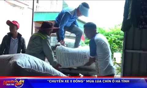 “CHUYẾN XE 0 ĐỒNG” MÙA LÚA CHÍN Ở HÀ TĨNH